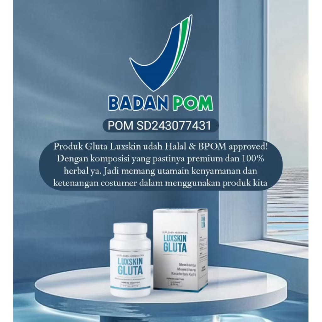Kandungan Utama Luxskin Gluta Capsule